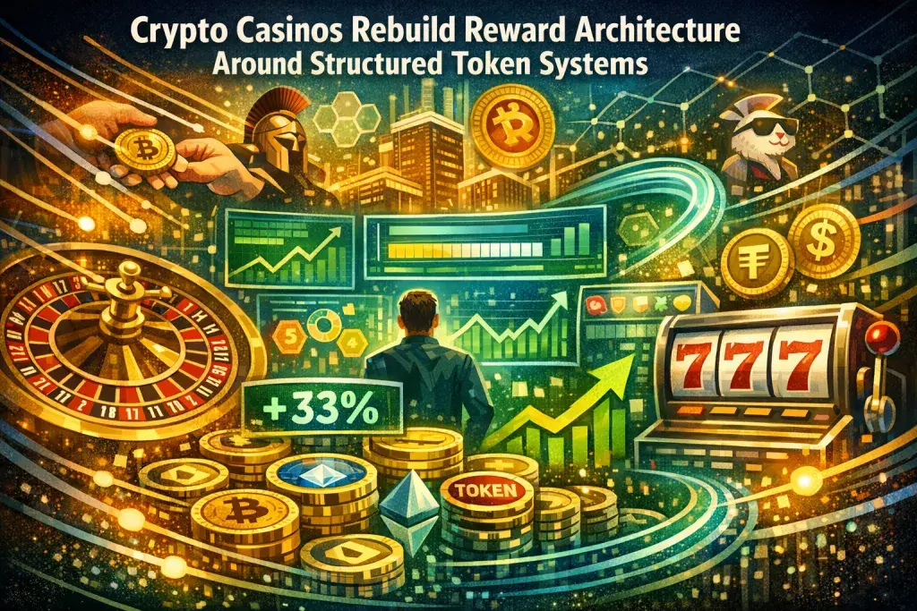 Crypto Casinos Rebuild Reward Architecture Around Structured Token Systems