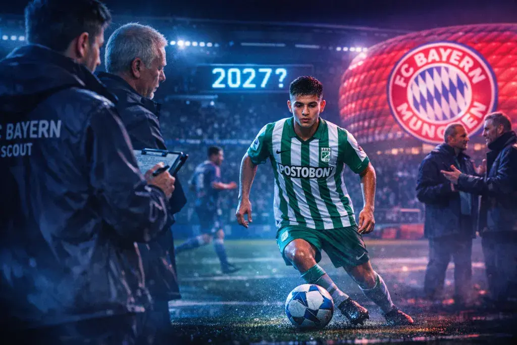 Bayern Munich Intensifies Pursuit of Colombian Midfield Prodigy Samuel Martinez