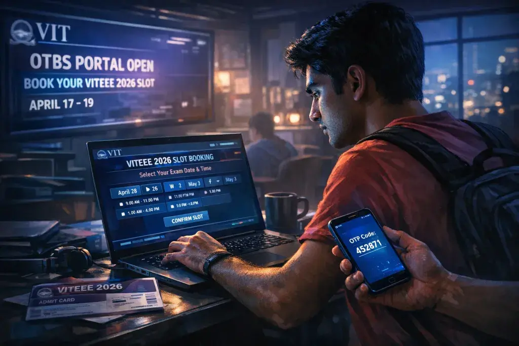 VIT Opens VITEEE 2026 Slot Booking on April 17 via OTBS Portal